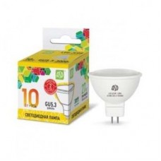 Лампа светодиодная LED-JCDR-std 10Вт 230В GU5.3 3000К 900Лм ASD 4690612015811