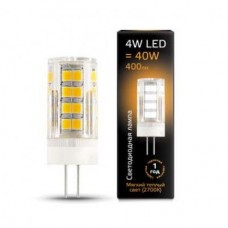 Лампа светодиодная LED 4вт 185-265в G4 теплый,капсульная Gauss