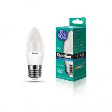 Лампа светодиодная LED10-C35/865/E27 10Вт 220В Camelion 13564