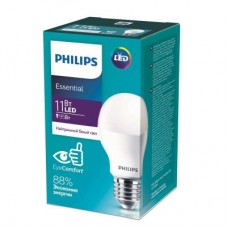 Лампа светодиодная ESS LEDBulb 11Вт E27 4000К 230В 1CT/12RCA Philips 929001962987 / 871869961620500