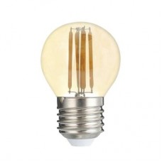 Лампа PLED OMNI G45 6Вт E27 3000К Gold 230/50 JazzWay 5021242