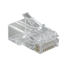 Разъем RJ45 медный 5e UTP обжимной (уп.100шт) SchE ACTPG5EPTU100