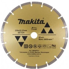 Диск алмазный сегментированный по бетону 230х22.23 Makita D-41698