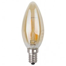 Лампа светодиодная F-LED B35-7w-827-E14 gold ЭРА Б0027964