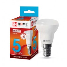 Лампа светодиодная LED-R39-VC 5Вт 230В E14 4000К 410лм IN HOME 4690612030852