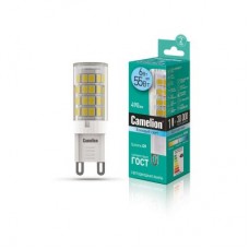 Лампа светодиодная LED6-G9/845/G9 6Вт 220В Camelion 13541