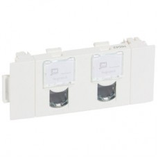 Механизм розетки комп. СП Mosaic 2мод. RJ45 FTP CAT.5E CD Leg 076542