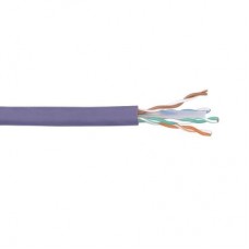 Кабель связи витая пара U/UTP кат.6 4х2х23AWG solid LSZH 305м фиолет. ITK LC1-C604-126