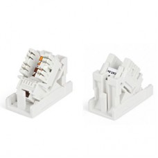 Розетка (вставка) SIP2K-C5E-M45-22.5 (45х22.5) аналог Mosaic с накл. мод. RJ45 CAT.5E Hyperline 35210