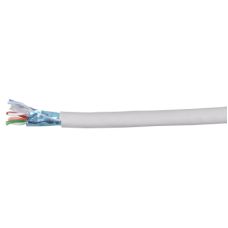 Витая пара F/UTP категория 6 4 пары 23 AWG solid (305м) PVC серый